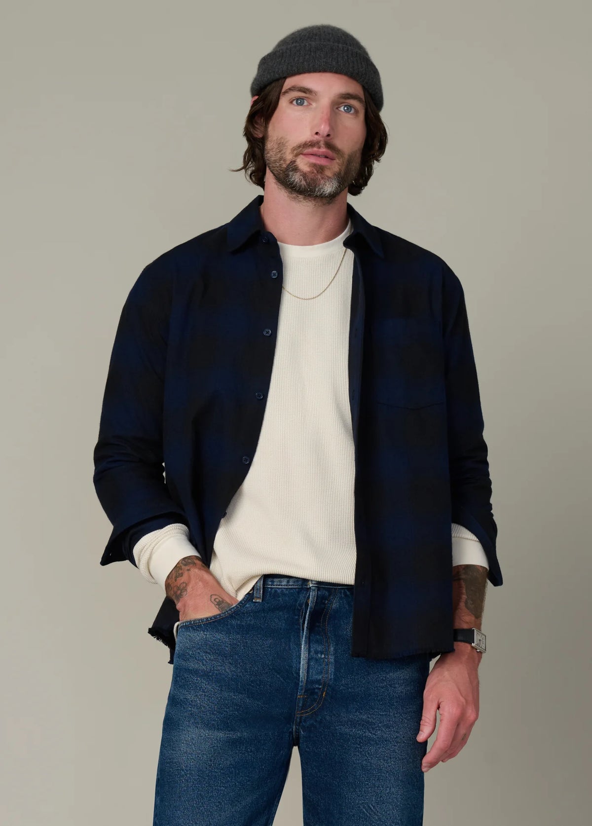 KEANU PLAID SHIRT