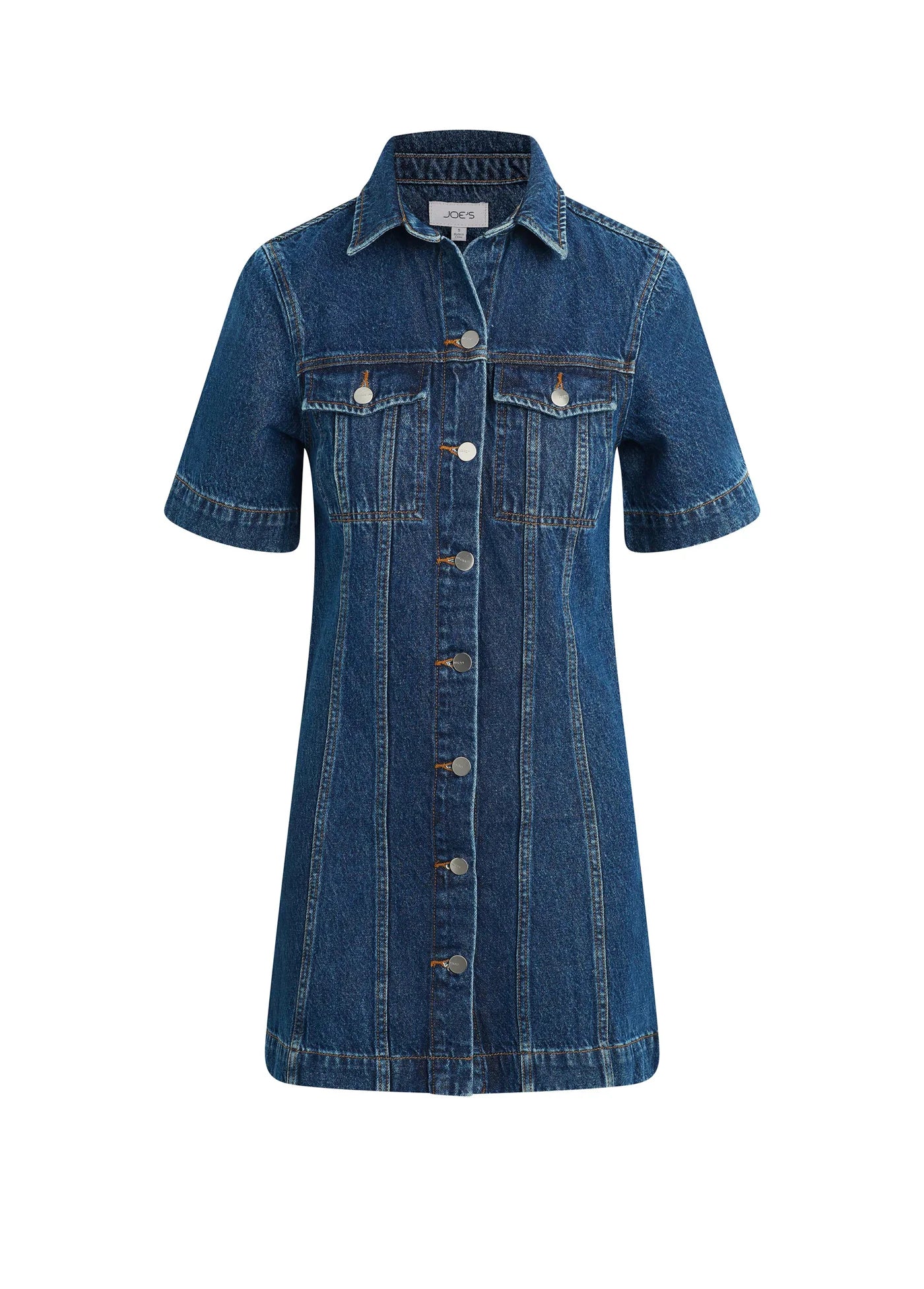 THE DENIM TUCKER SHIFT DRESS