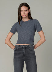 THE STEPH SHRUNKEN SWEATER TEE