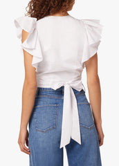 THE RUBY WRAP BLOUSE