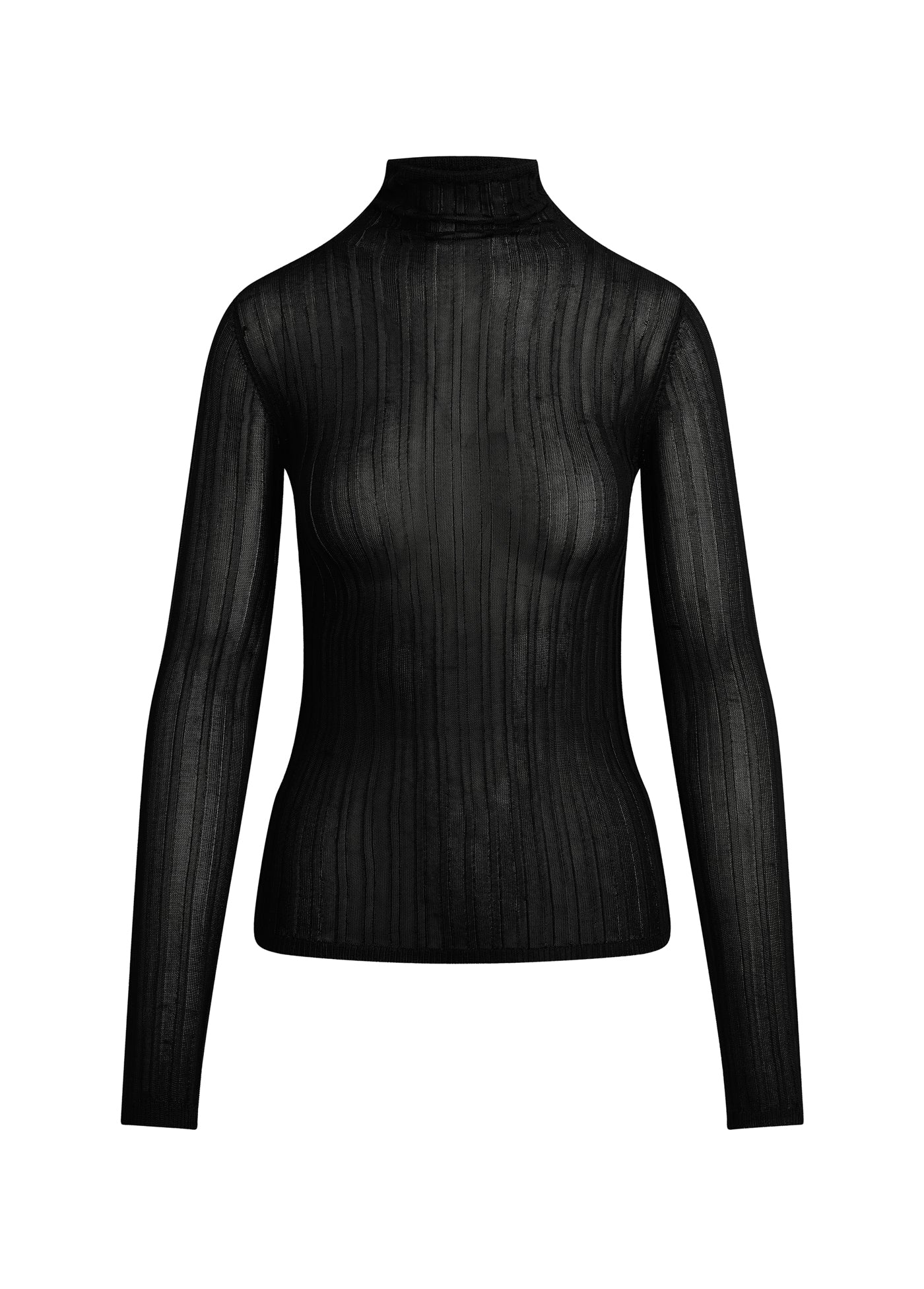 THE LANA RIBBED TURTLENECK
