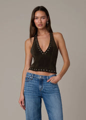 THE RODEO SUEDE HALTER