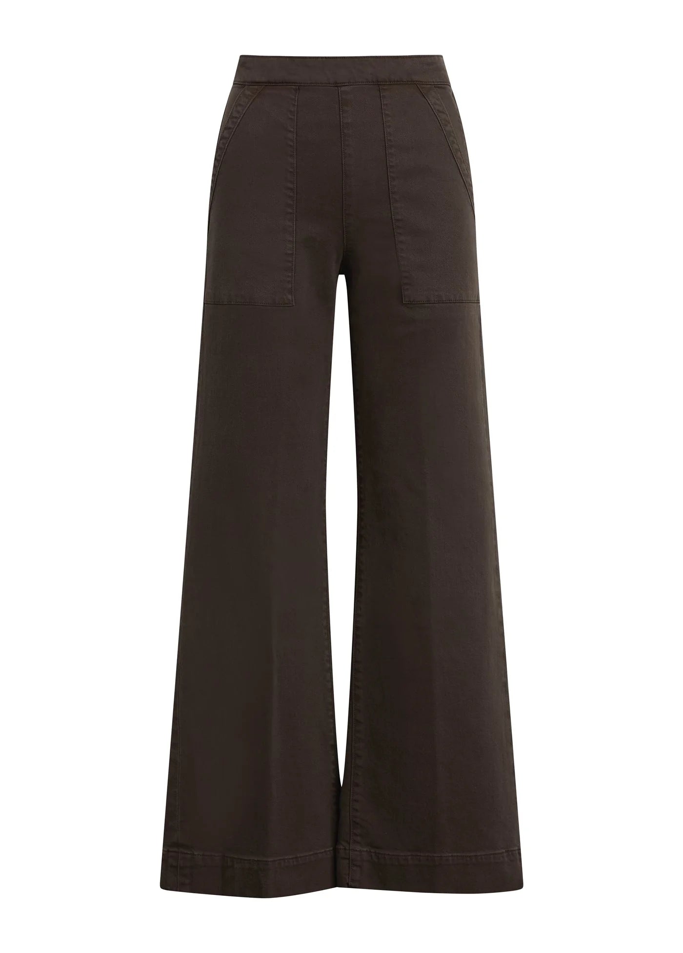 THE SIDE ZIP WIDE LEG