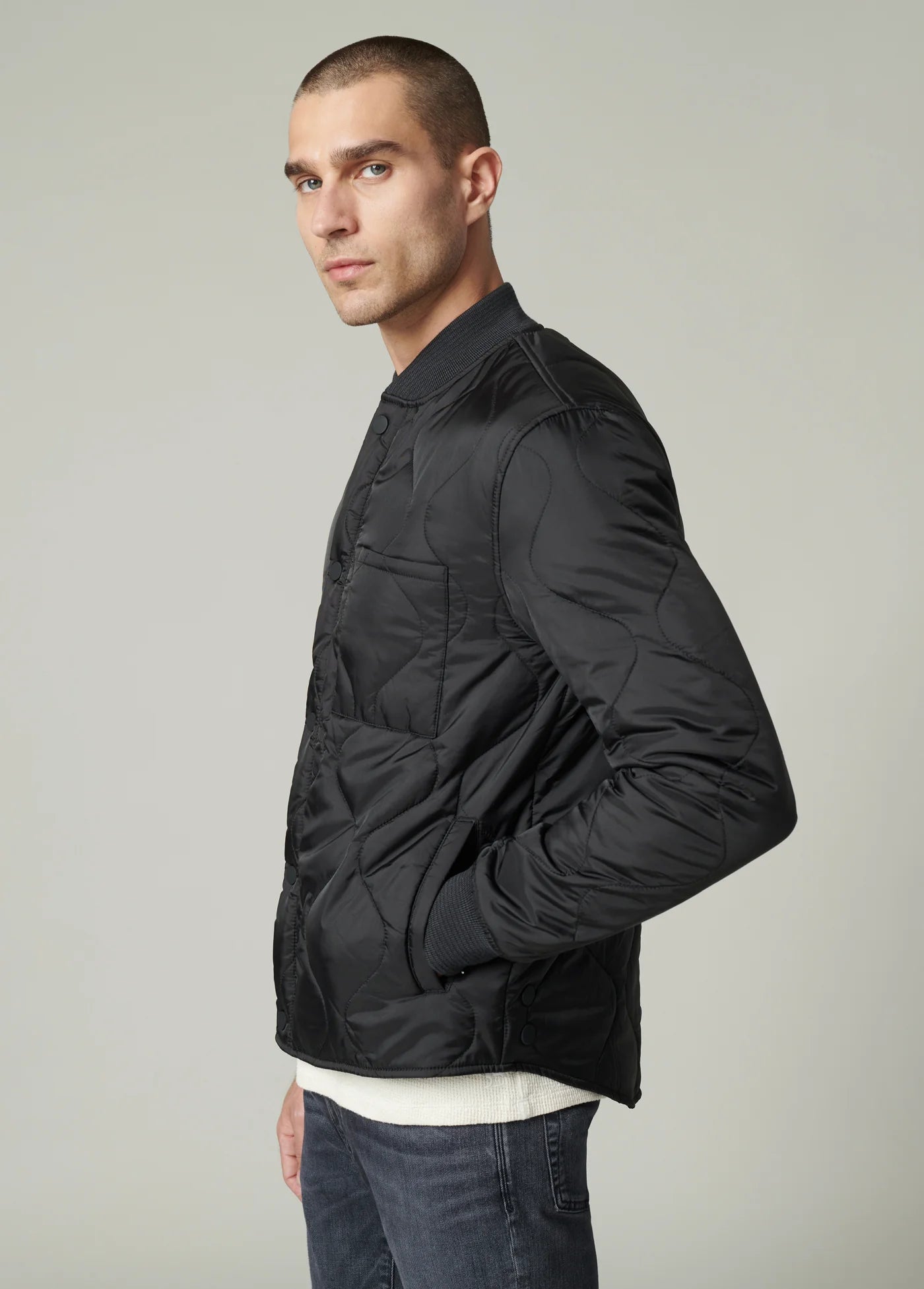 RORY QUILTED BOMBER