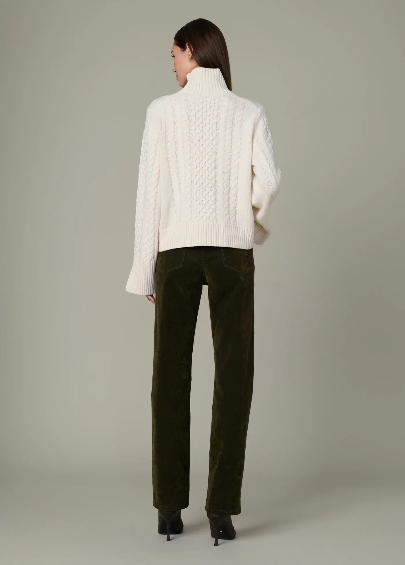 THE ELLA FUNNEL NECK SWEATER