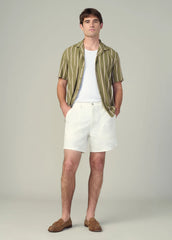 VISCOSE STRIPE CAMP SHIRT