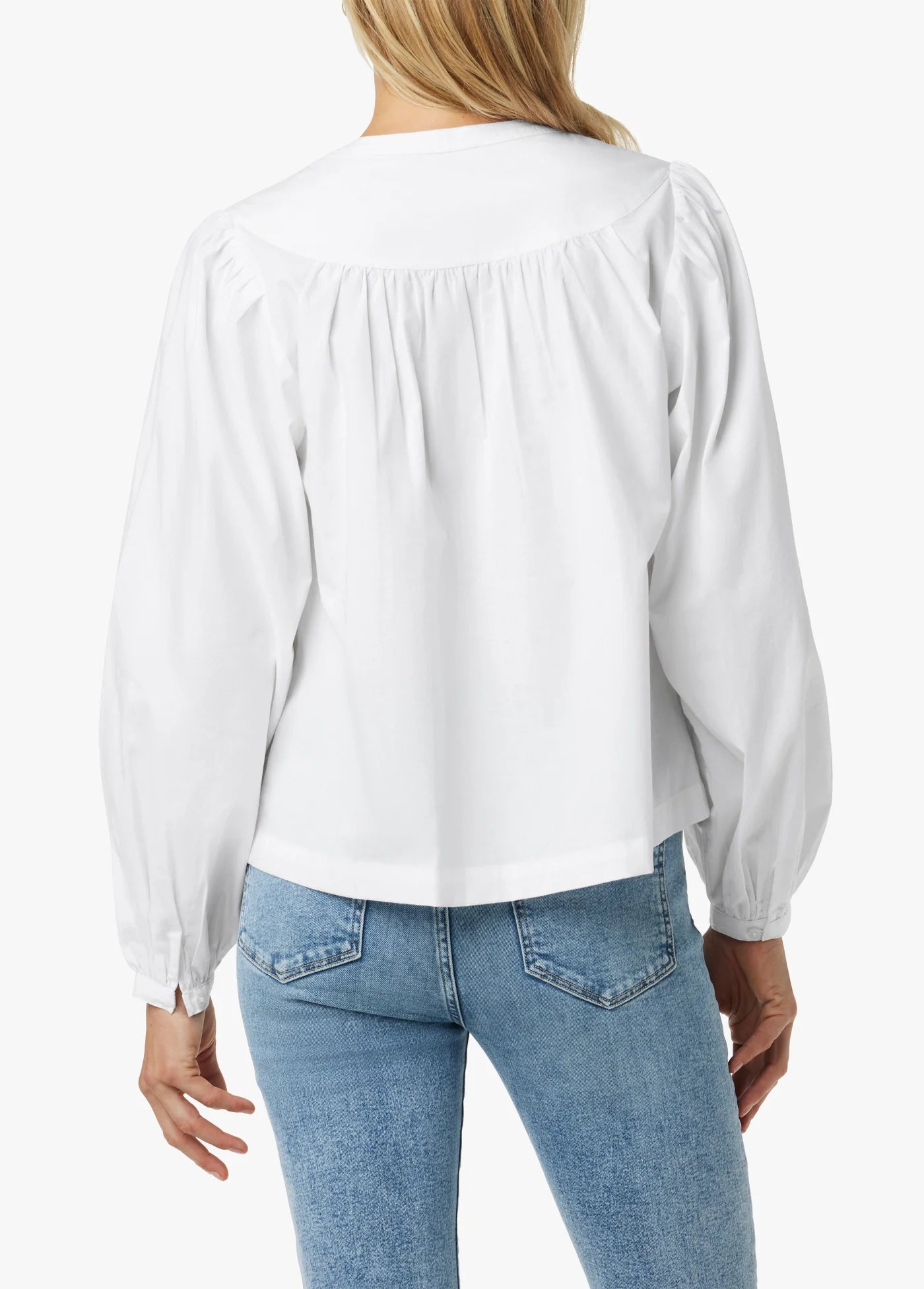 THE SUZIE POP OVER BLOUSE