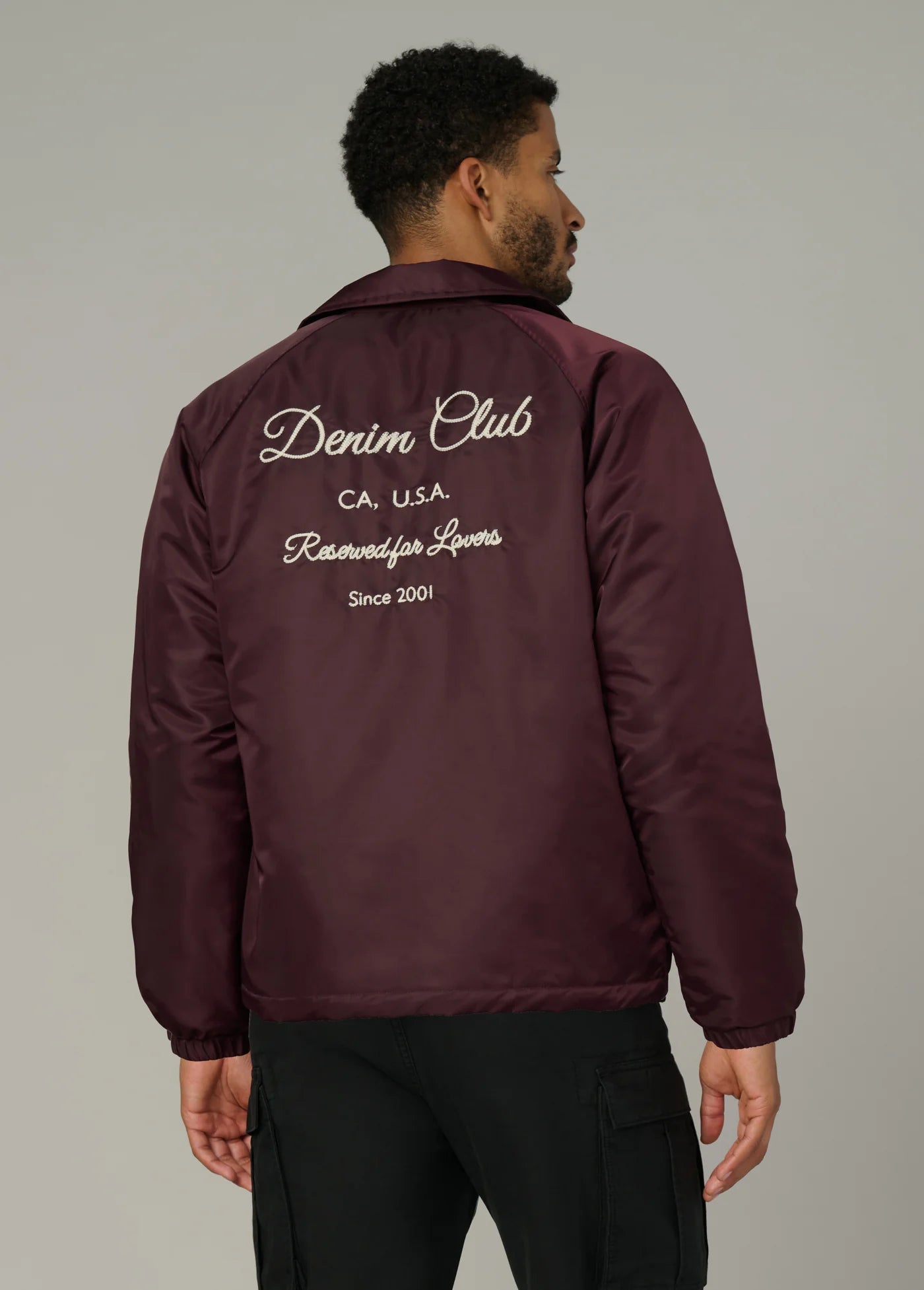 THE SATINE COACH JACKET