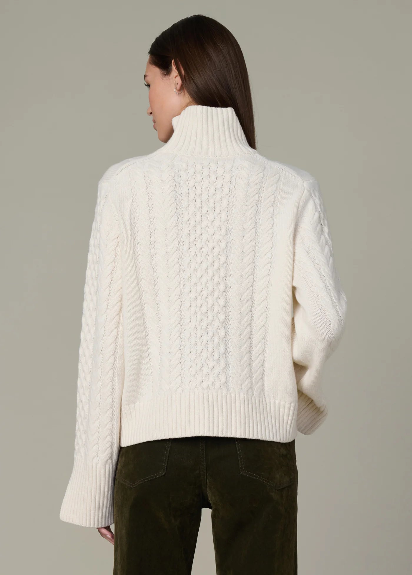 THE ELLA FUNNEL NECK SWEATER