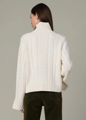 THE ELLA FUNNEL NECK SWEATER