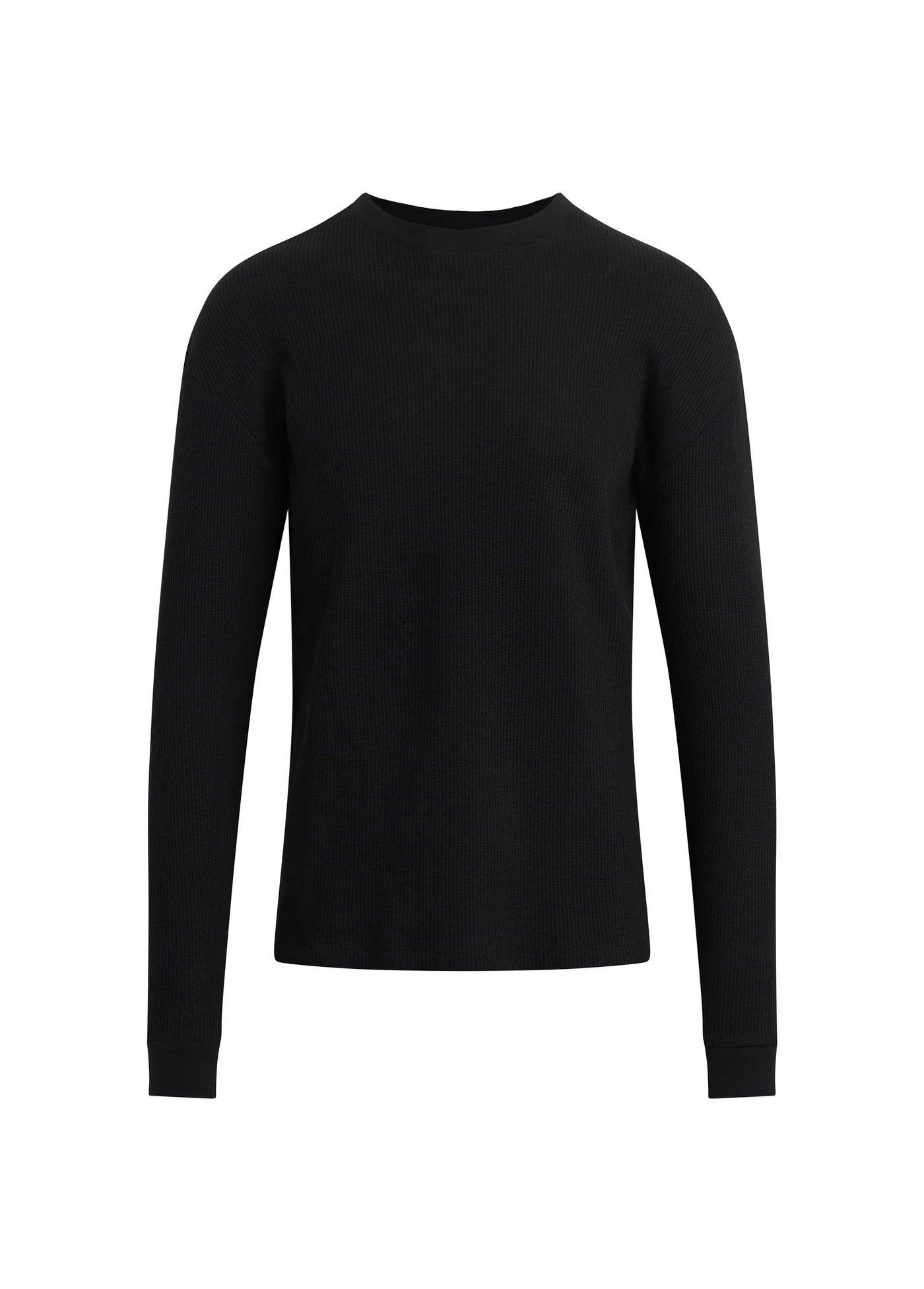 LONG SLEEVE WAFFLE TEE