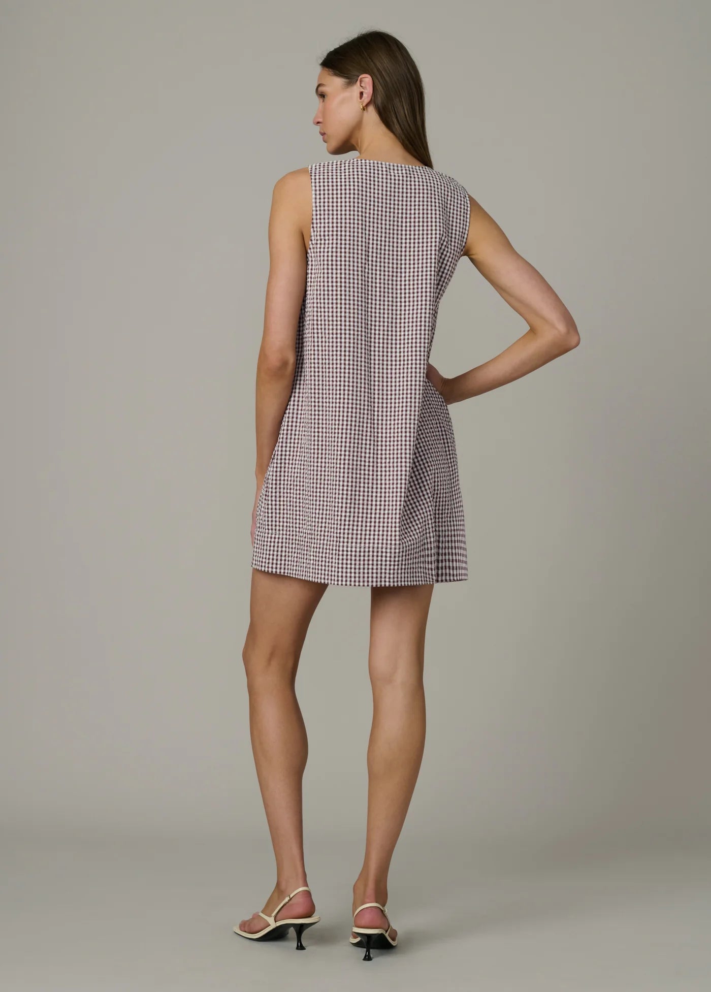 THE ANA U NECK MINI DRESS