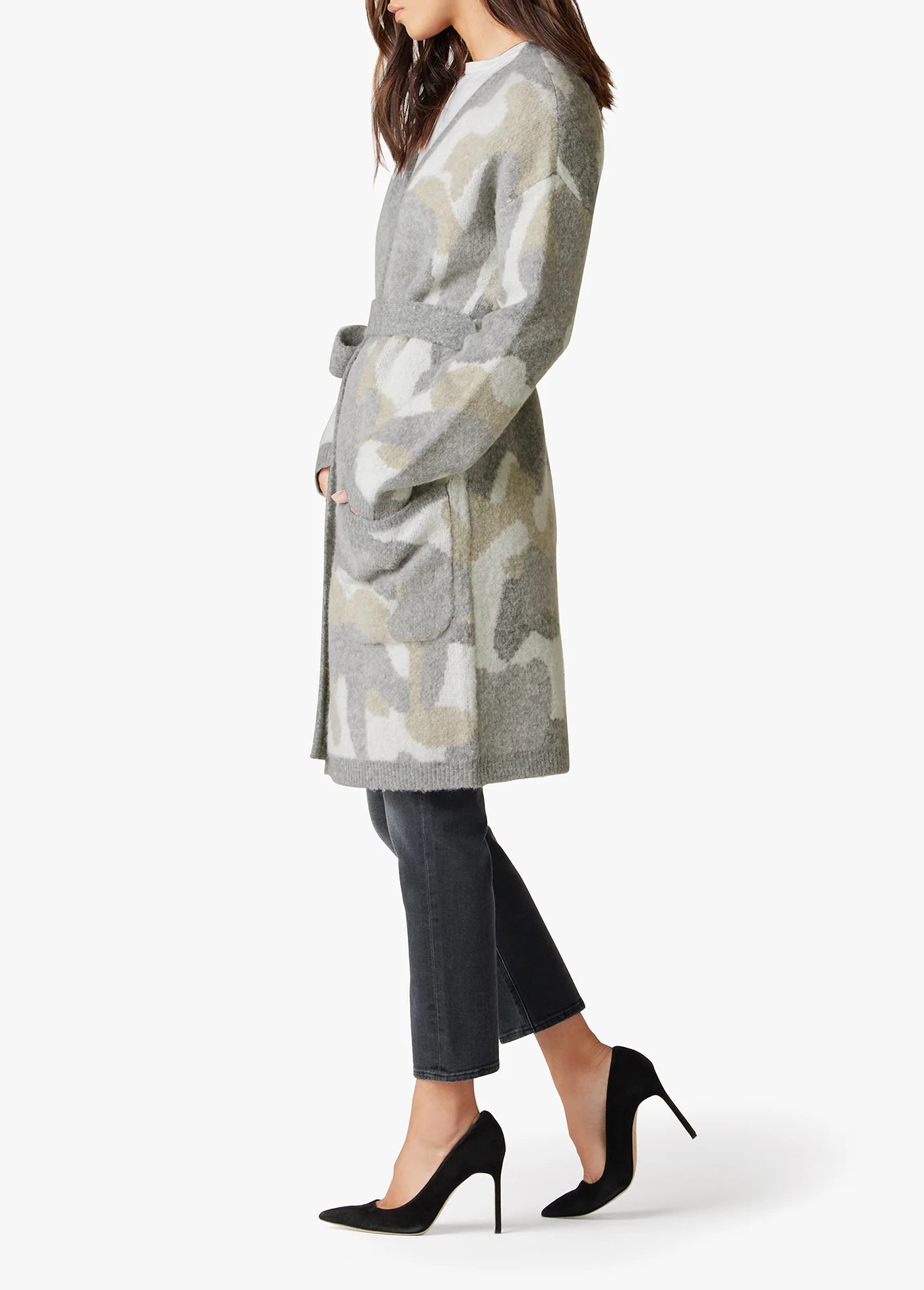 SOLANGE CARDIGAN W TIE BELT