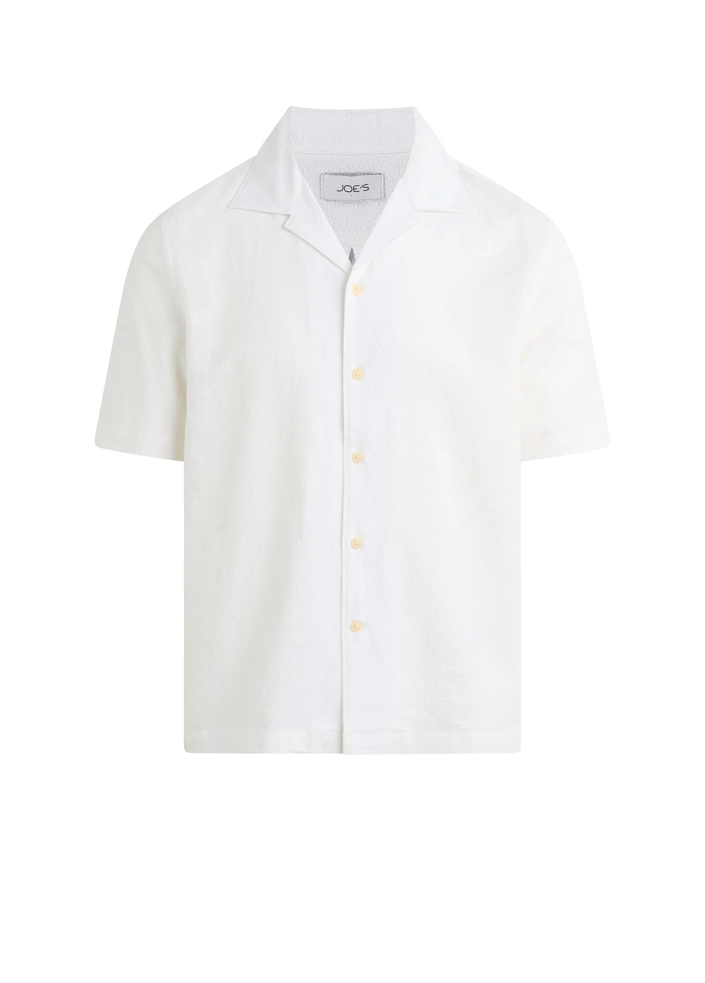 SHORT SLEEVE SEERSUCKER CAMP SHIRT