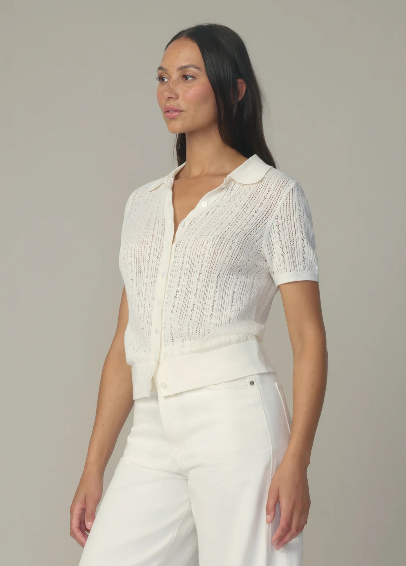 THE DAVEY SHORT SLEEVE CARDIGAN