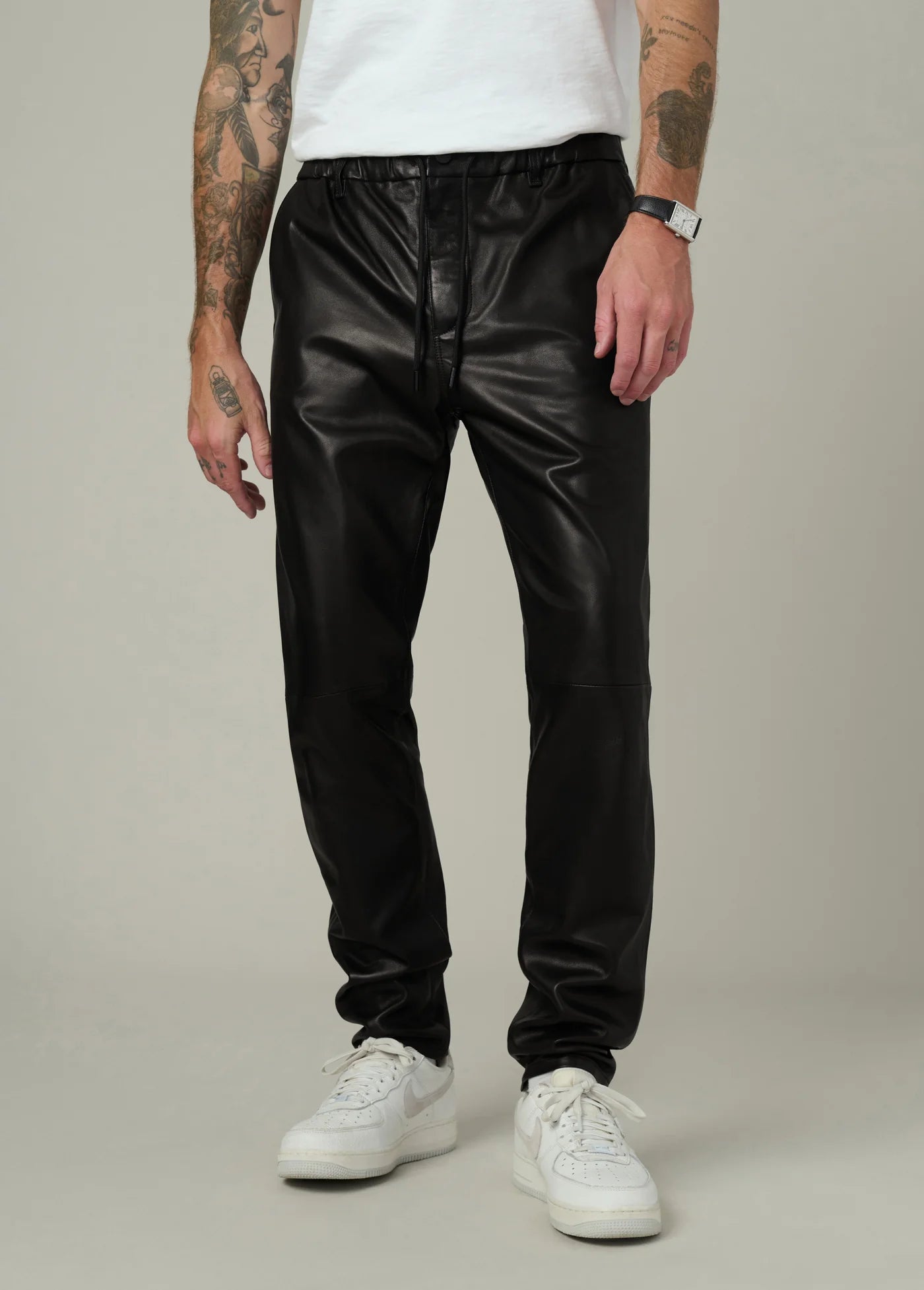 THE LAIRD LEATHER TROUSER