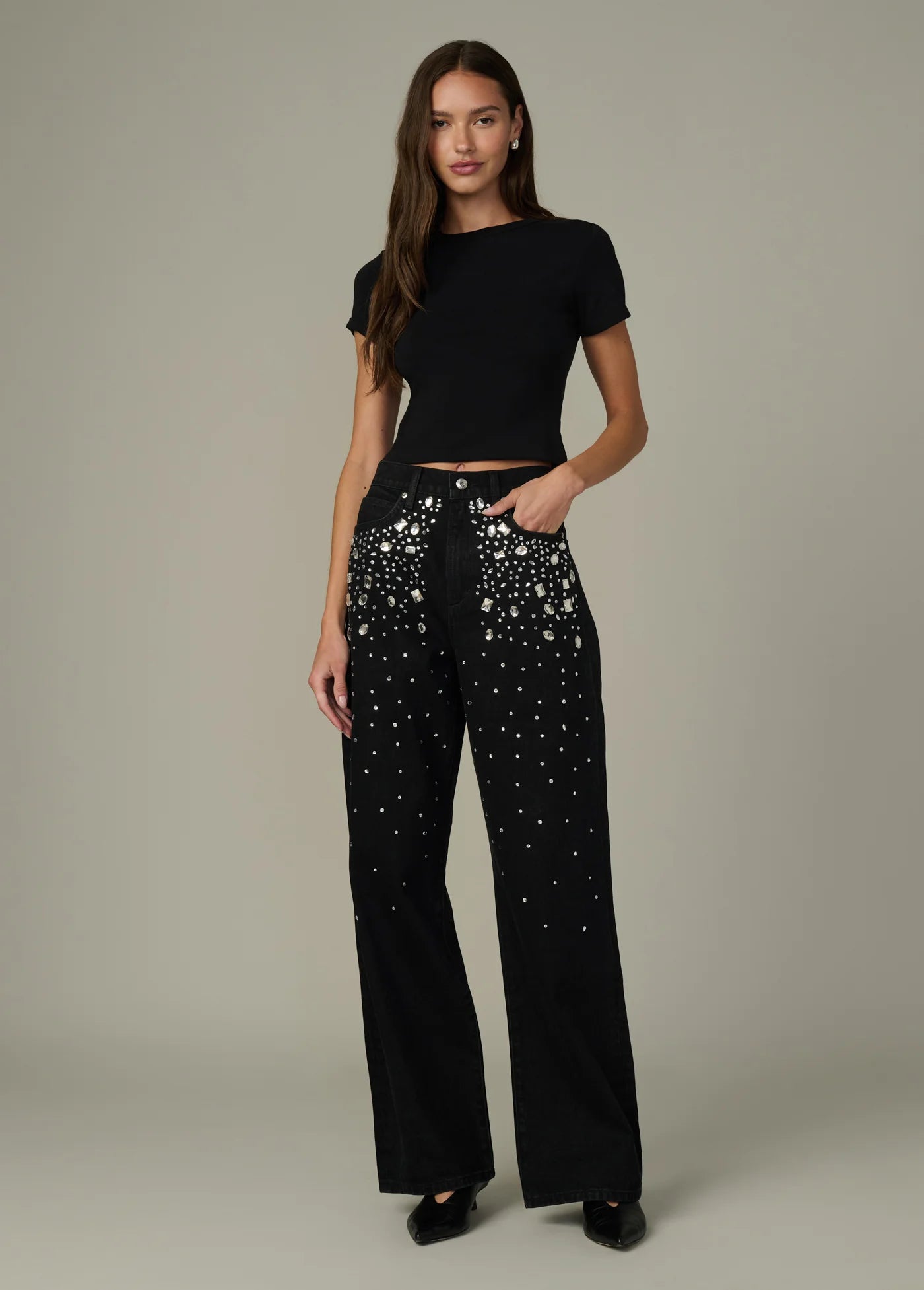 THE HARLOWE STONE EMBELLISHED