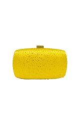Womens Rhinestones Evening Clutch in Satin