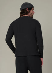 LONG SLEEVE WAFFLE TEE