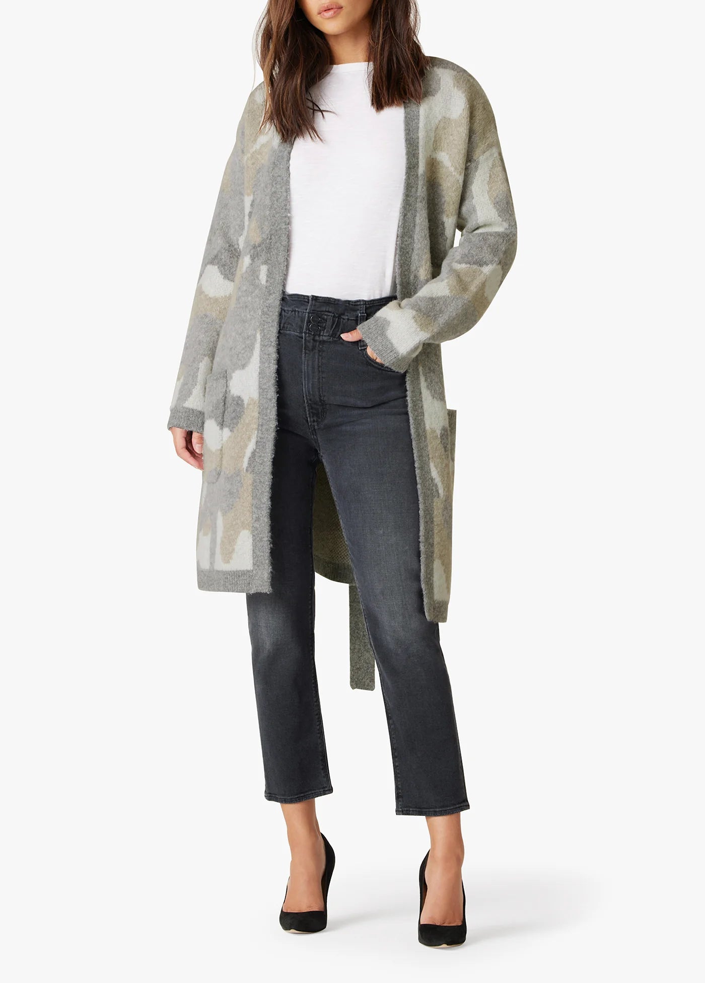 SOLANGE CARDIGAN W TIE BELT