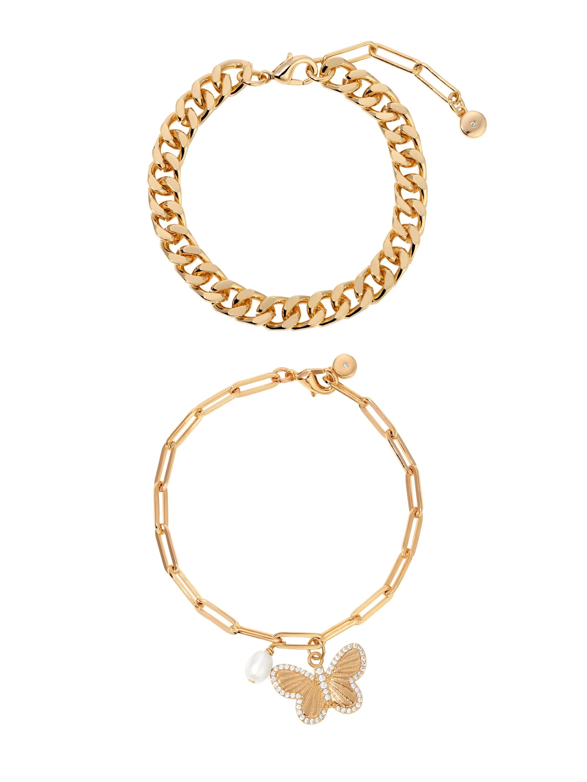 Butterfly Bracelet Set