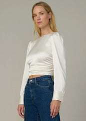 THE MARIE TIE BACK BLOUSE