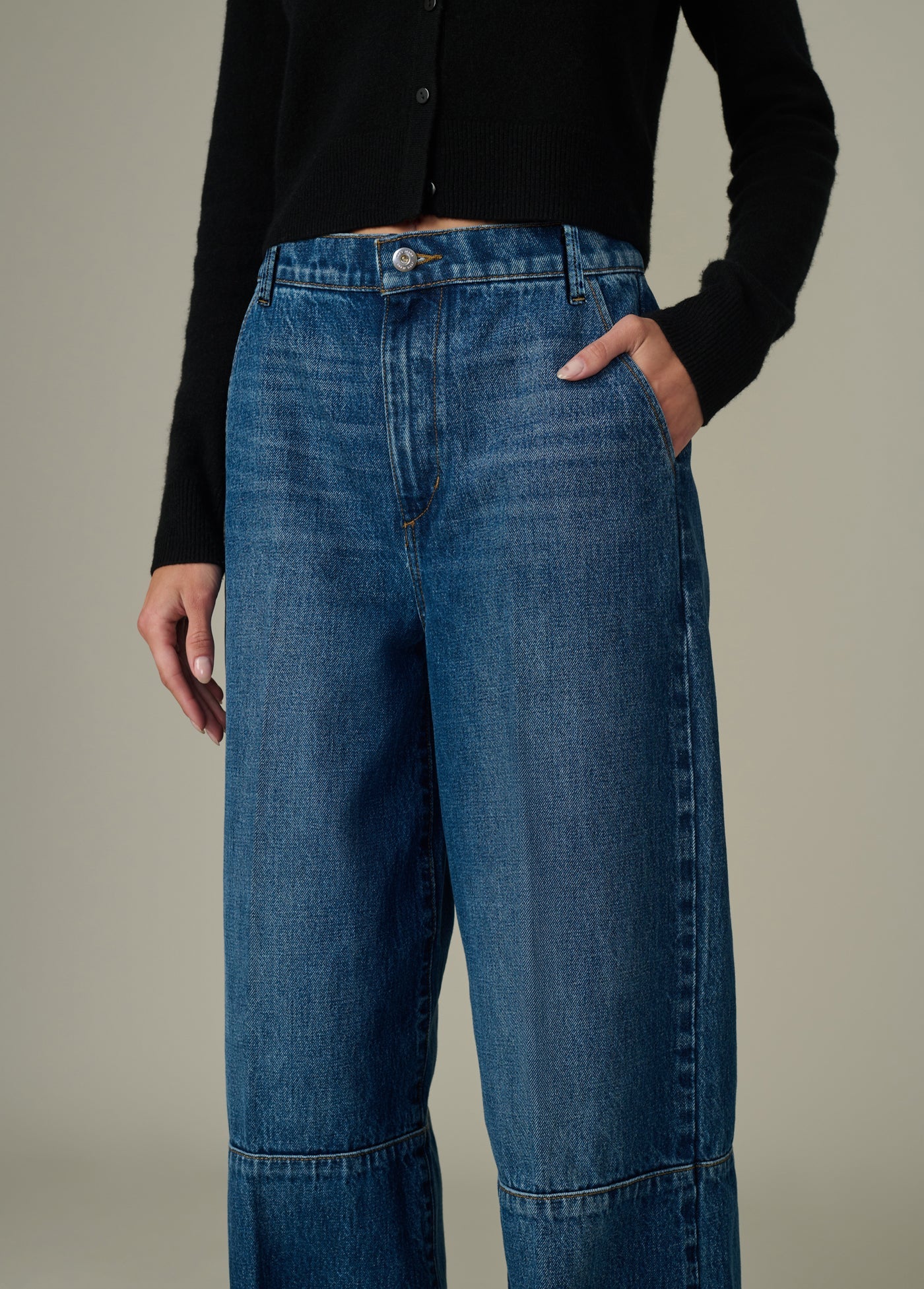 THE SEAMED HARLOWE TROUSER