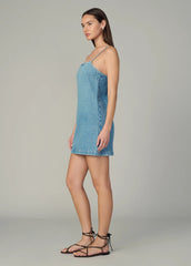 CLEAN DENIM SHIFT DRESS