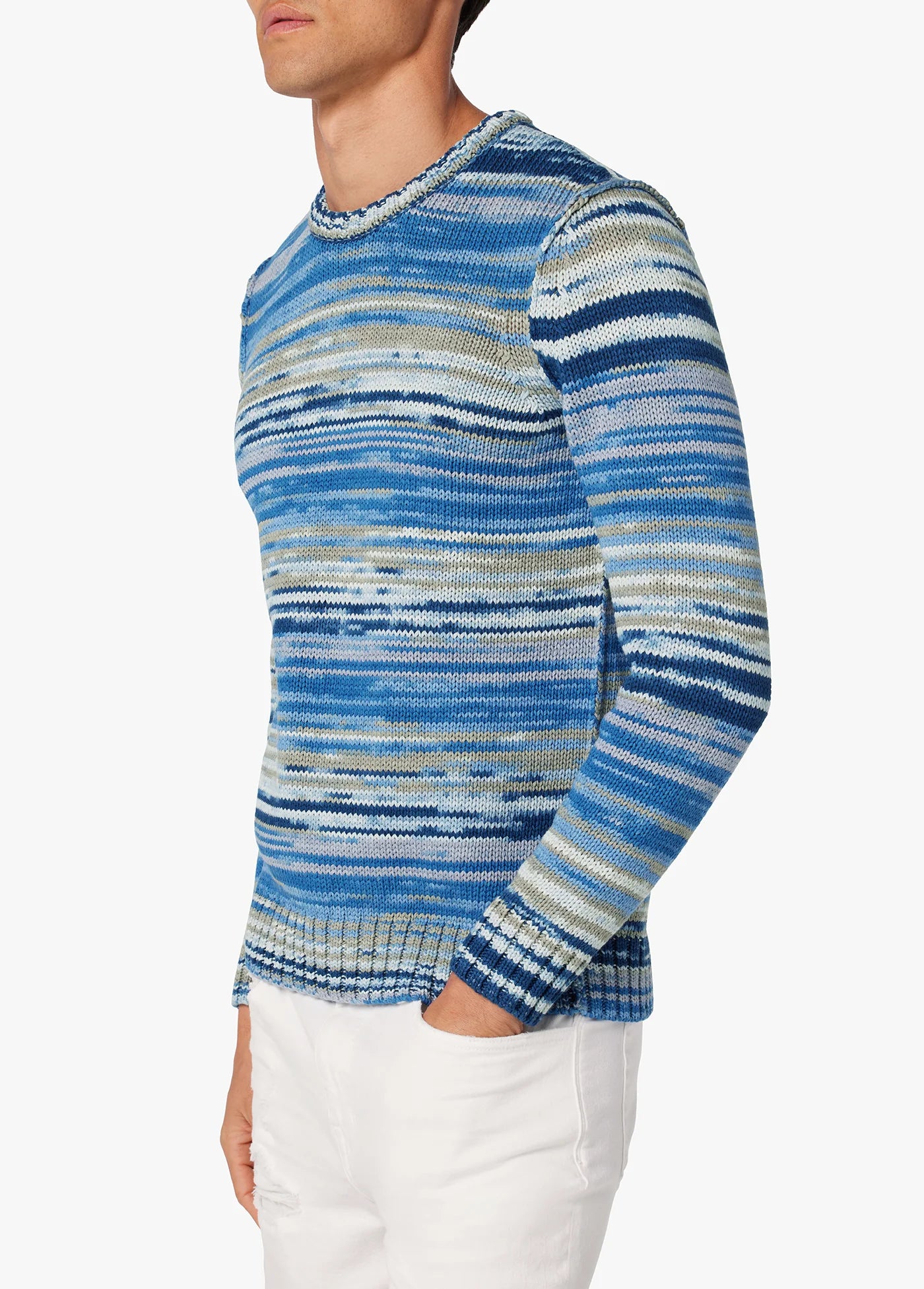 SPACE DYED SWEATER