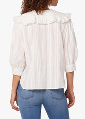 MADELAINE COLLAR BLOUSE