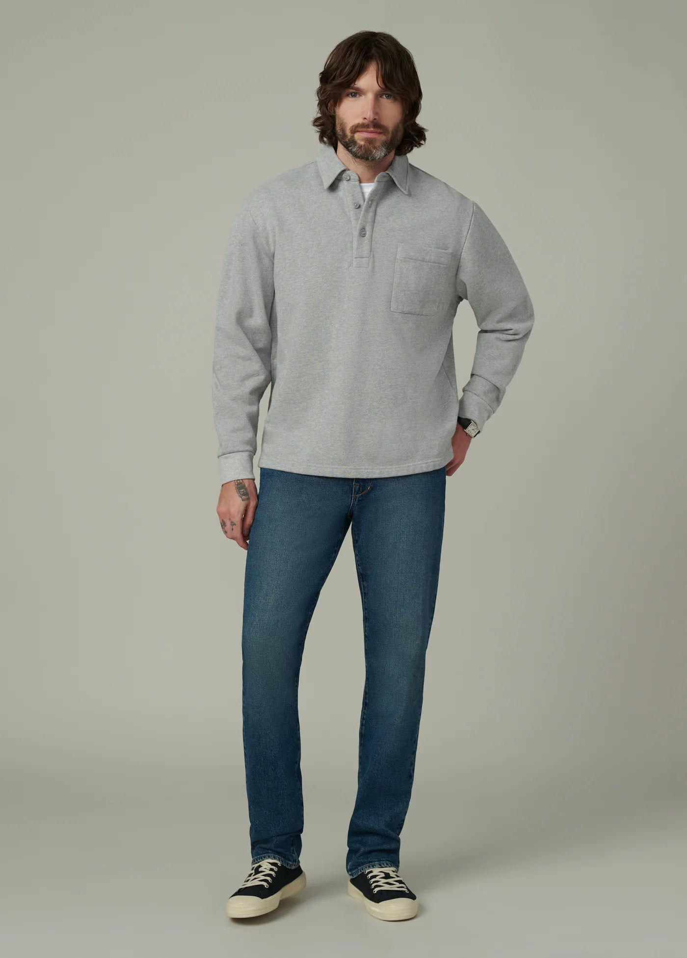 THE POLO SWEATSHIRT