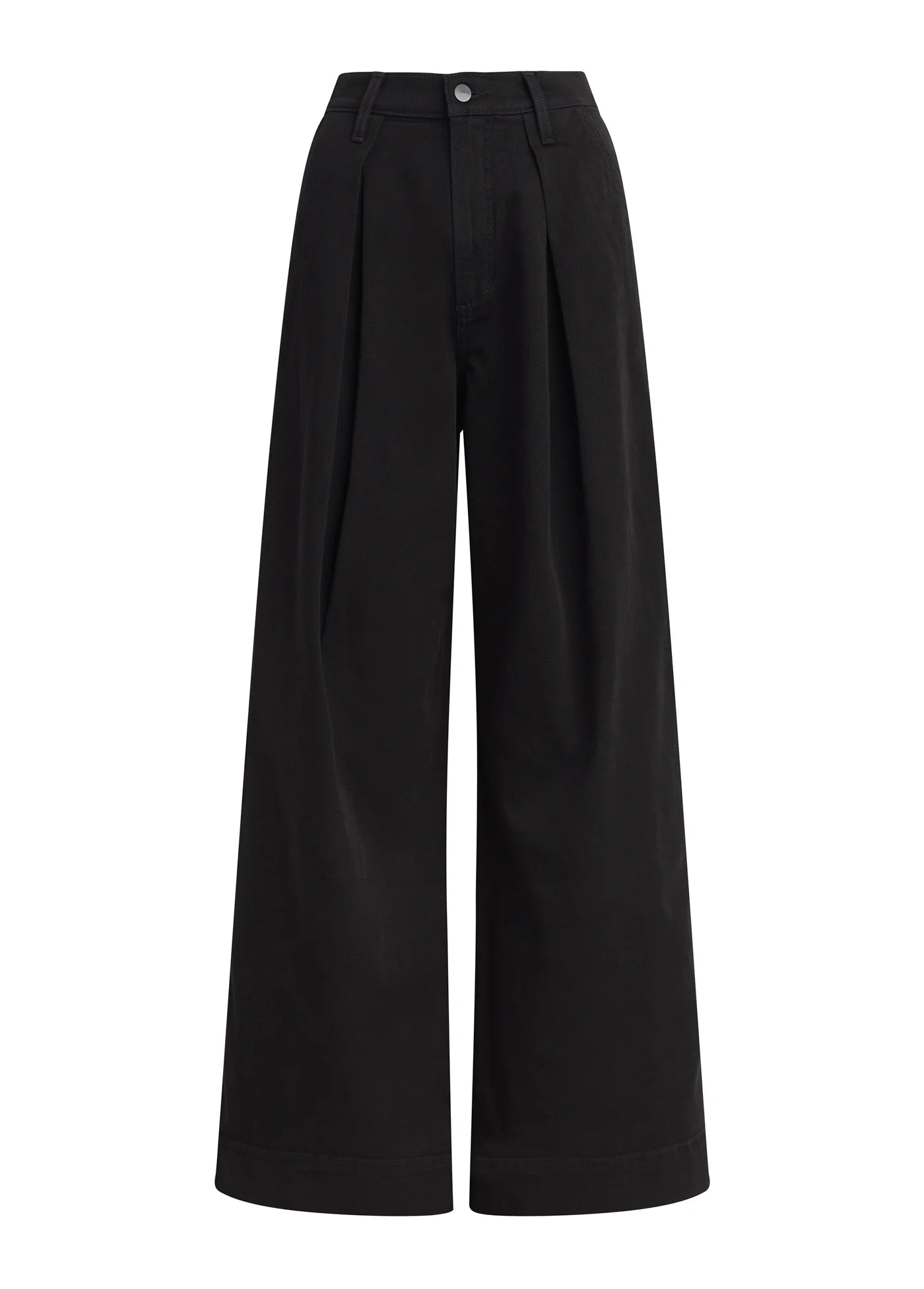 THE PLEATED DENIM TROUSER