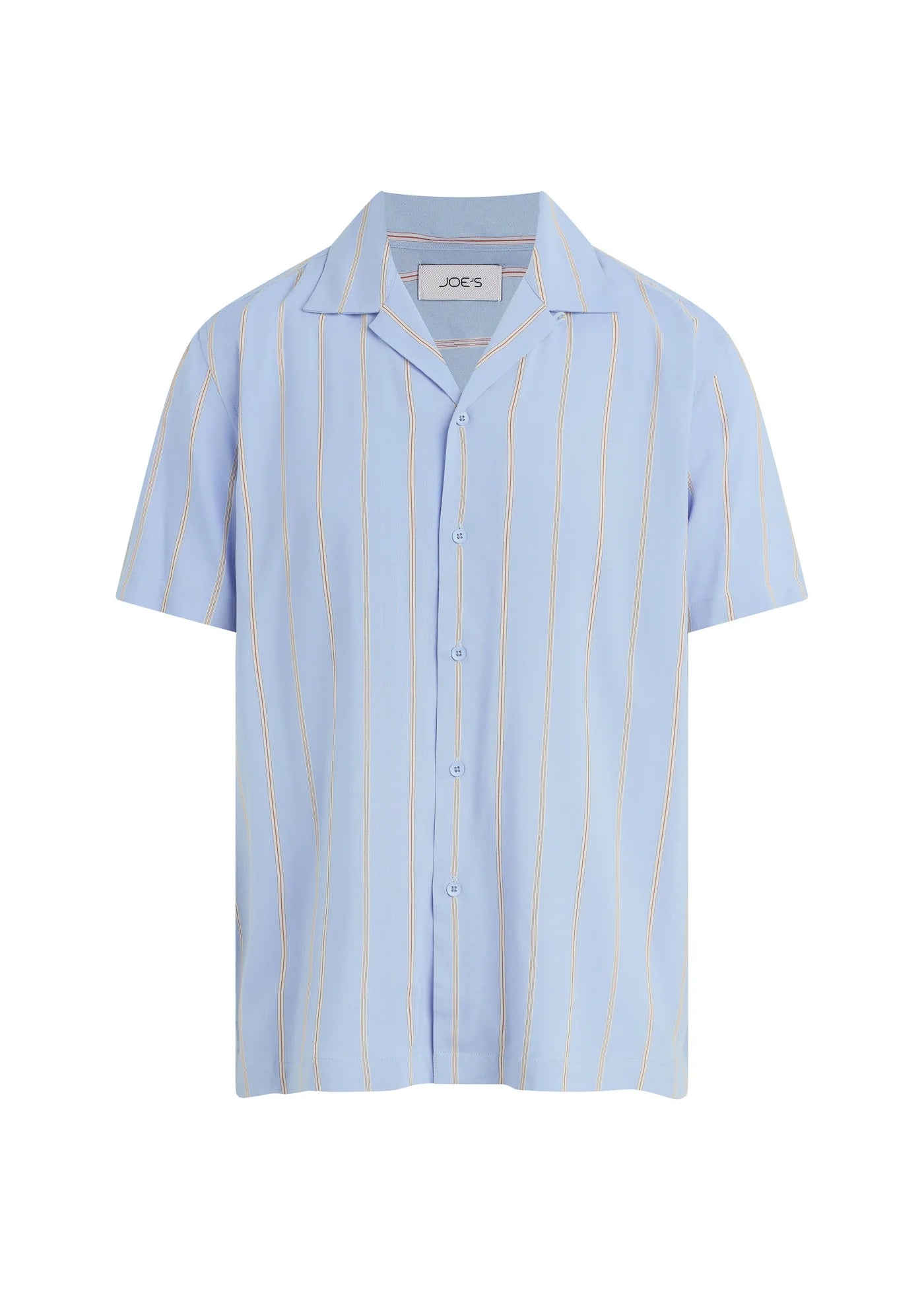 VISCOSE STRIPE CAMP SHIRT