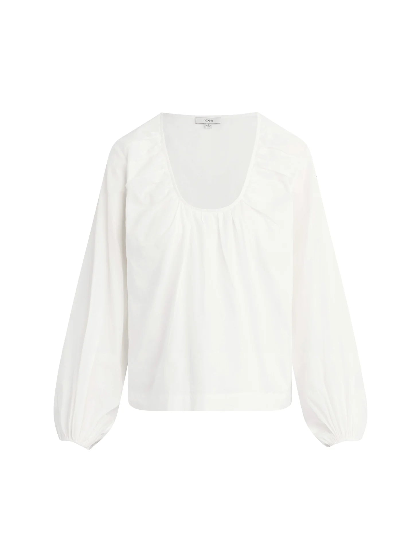 THE CARLI U NECK BLOUSE