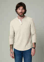 DWIGHT DOUBLE FACE HENLEY
