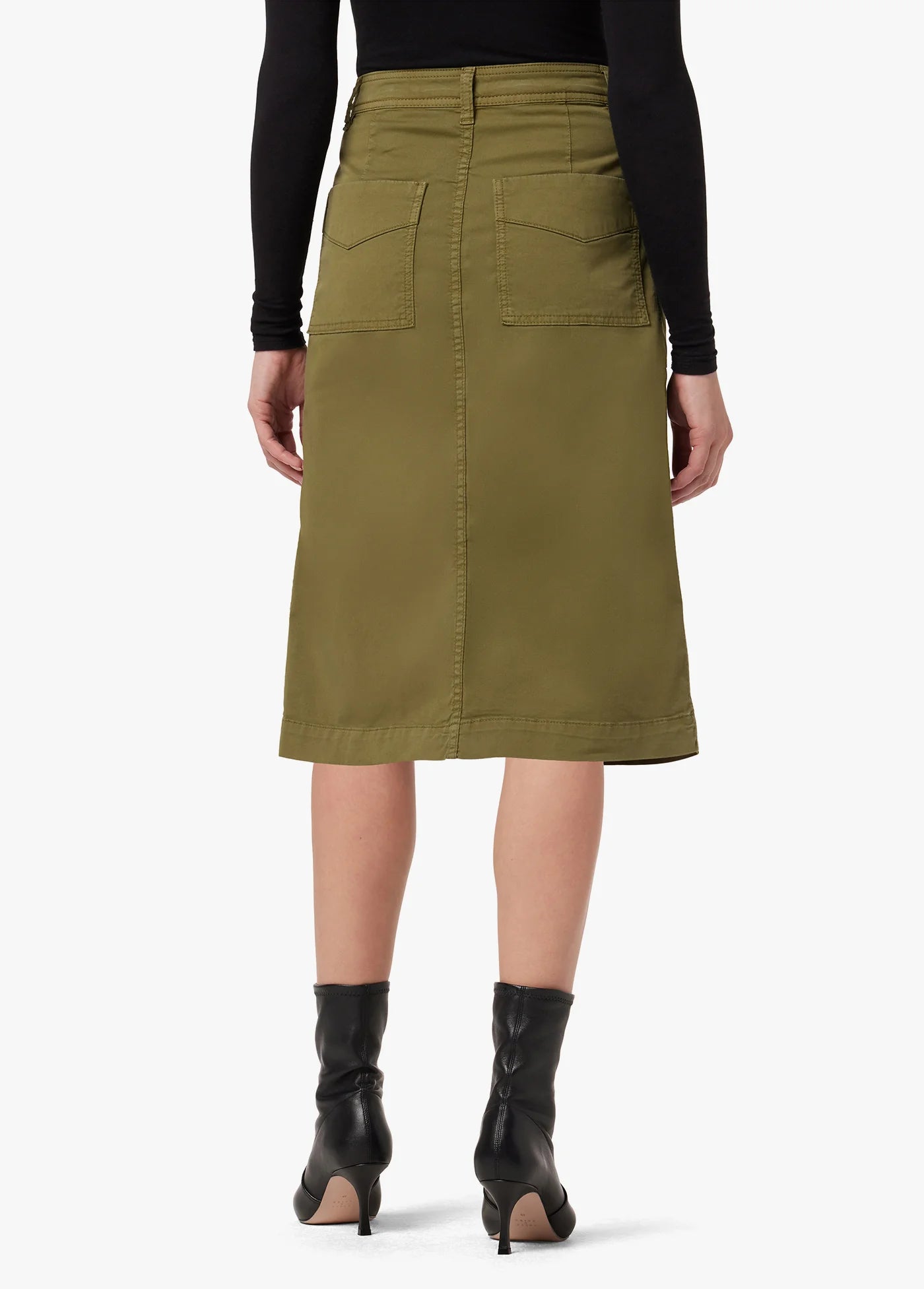 THE PREMIUM CARGO MIDI SKIRT