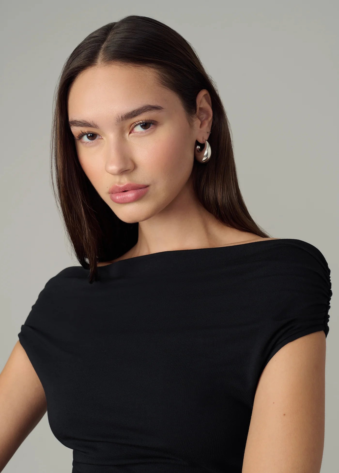 THE MIA DROP WAIST MIDI DRESS