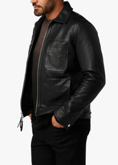 ELLIS LEATHER JACKET