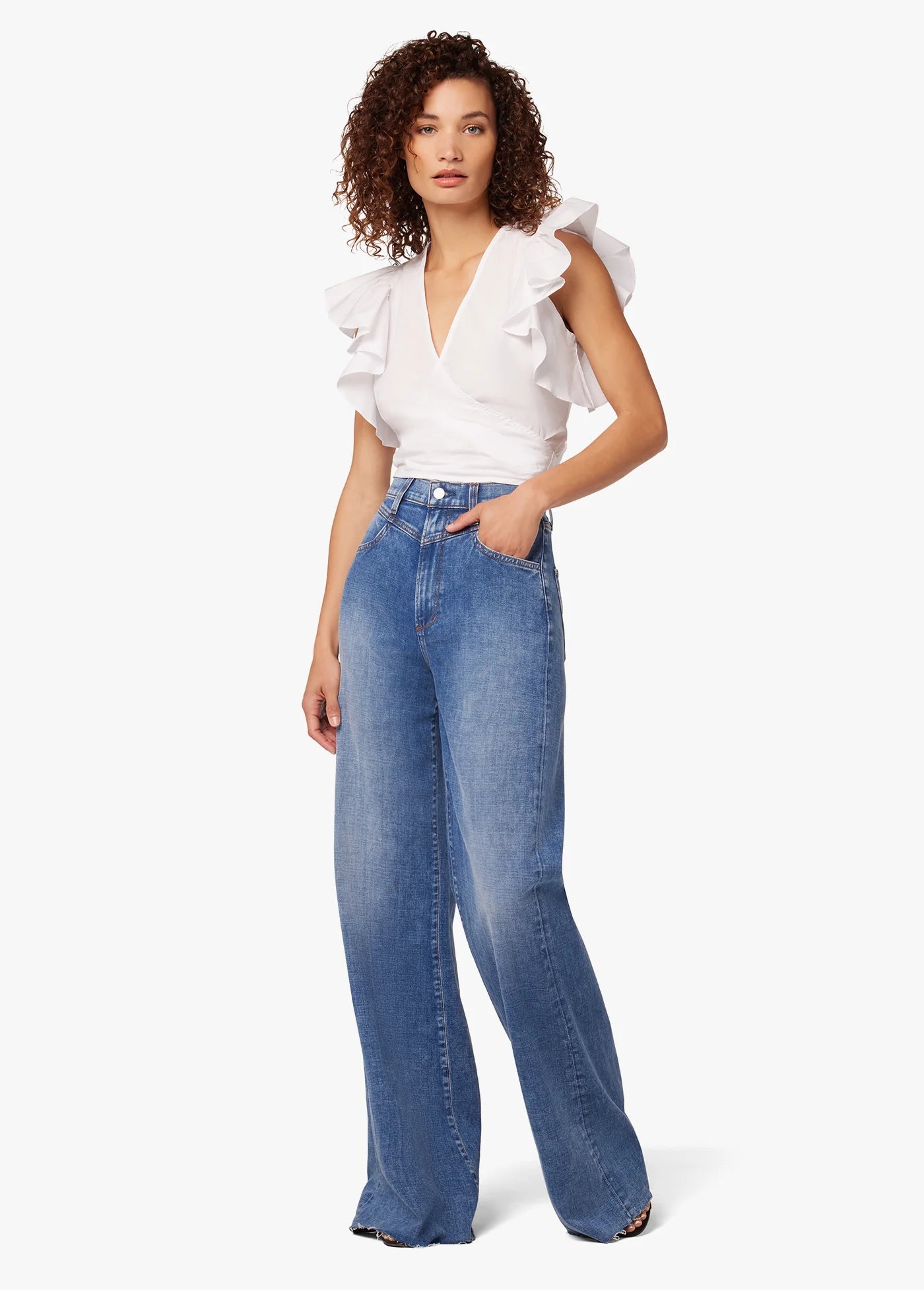 THE RUBY WRAP BLOUSE