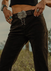 THE RALPH SUEDE BOOTCUT