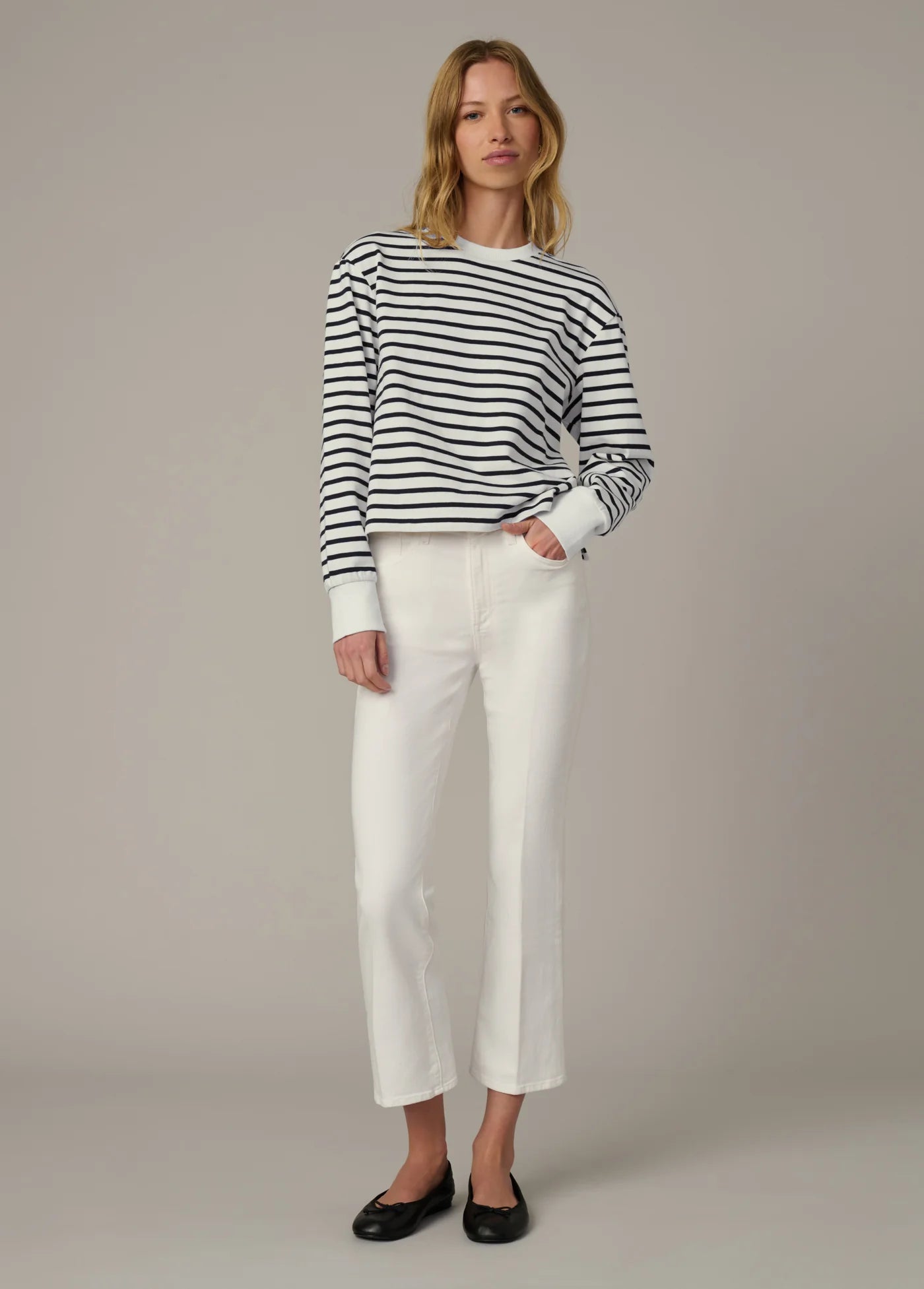THE LONG SLEEVE EASY TEE