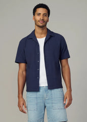 SHORT SLEEVE SEERSUCKER CAMP SHIRT