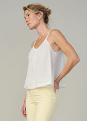 THE CHARLIE SLEEVELESS BLOUSE