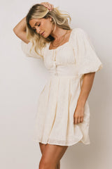 Parker Embroidered Mini Dress