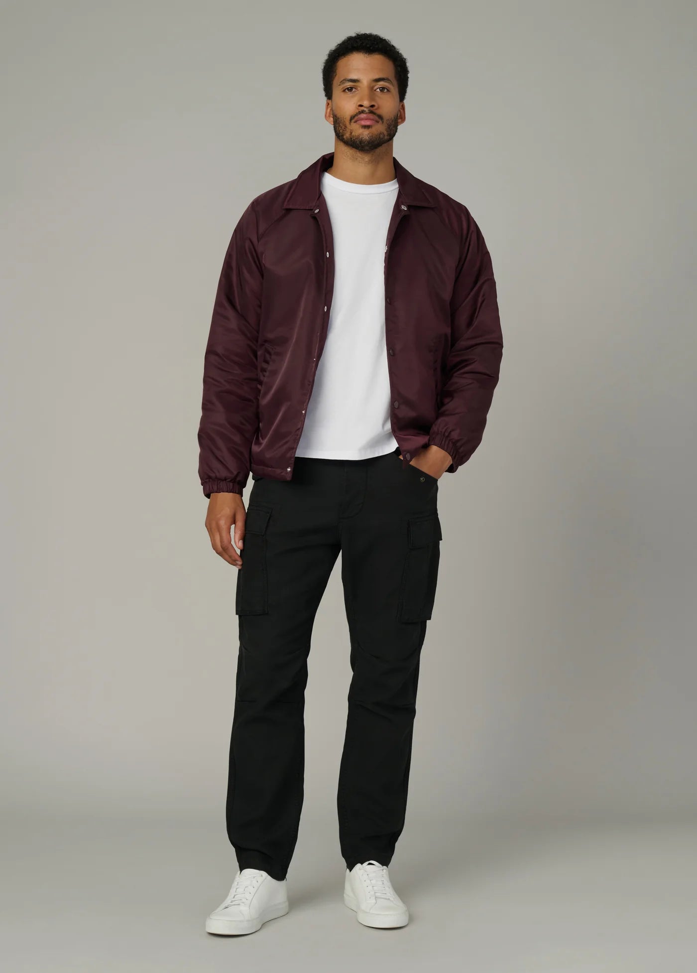 THE SATINE COACH JACKET
