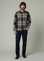 LEON PLAID OVERSHIRT