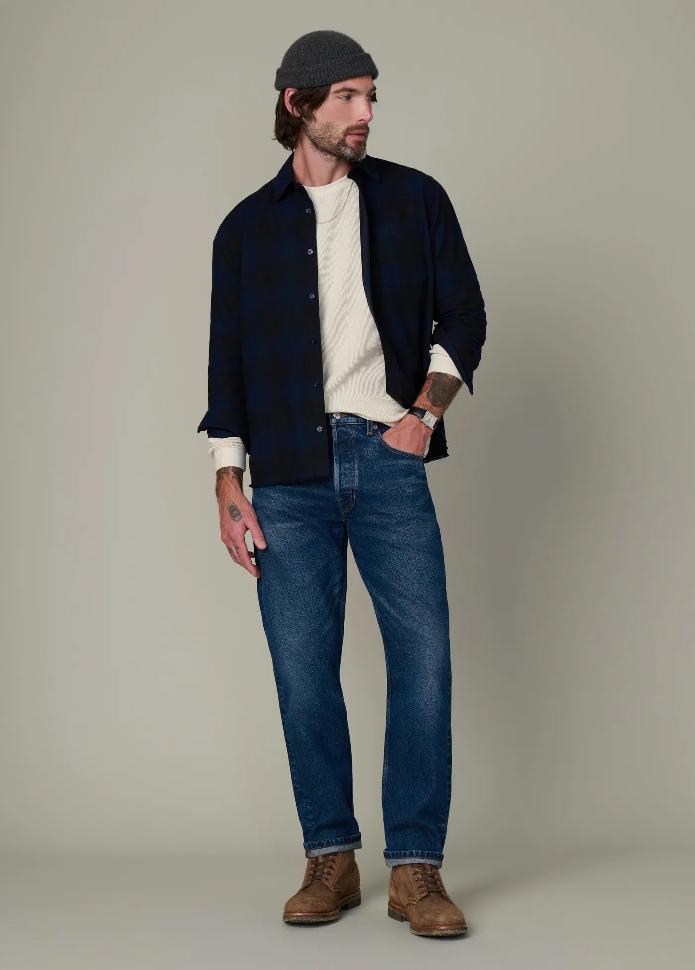 KEANU PLAID SHIRT