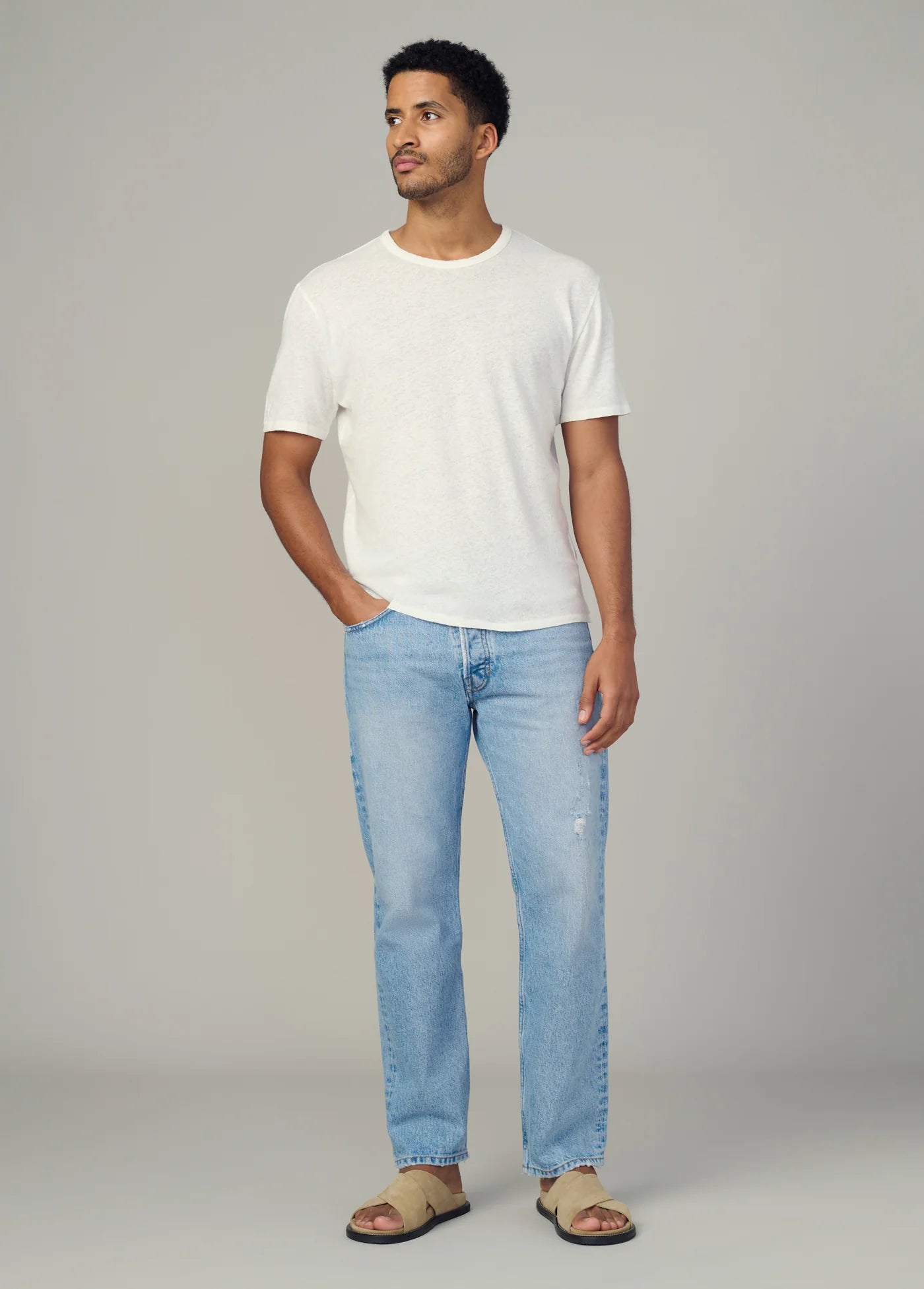 BESPOKE LINEN TEE