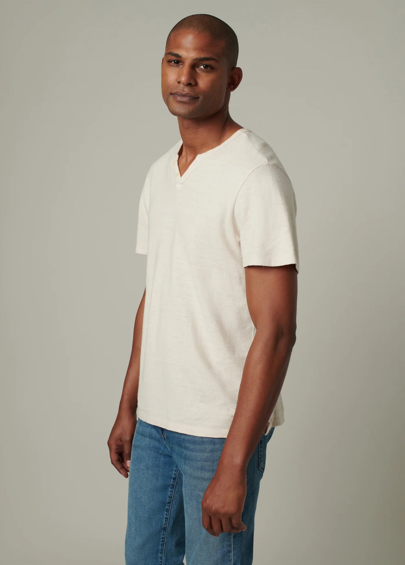 WINTZ SHORT SLEEVE HEMP HENLEY