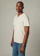 WINTZ SHORT SLEEVE HEMP HENLEY